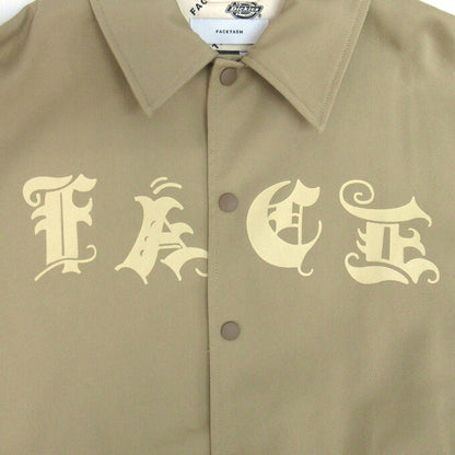 DICKIES x FACETASM Rib Coach Jacket Beige Size 4