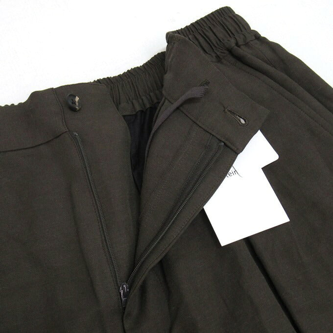 Wide Easy Short Trousers ssstein Pants Khaki Brown Size L