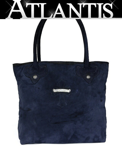 CHROME HEARTS FS Tote Cross Ball Bag Blue Size ONE SIZE