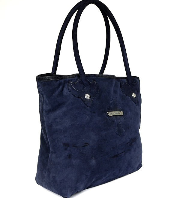 CHROME HEARTS FS Tote Cross Ball Bag Blue Size ONE SIZE