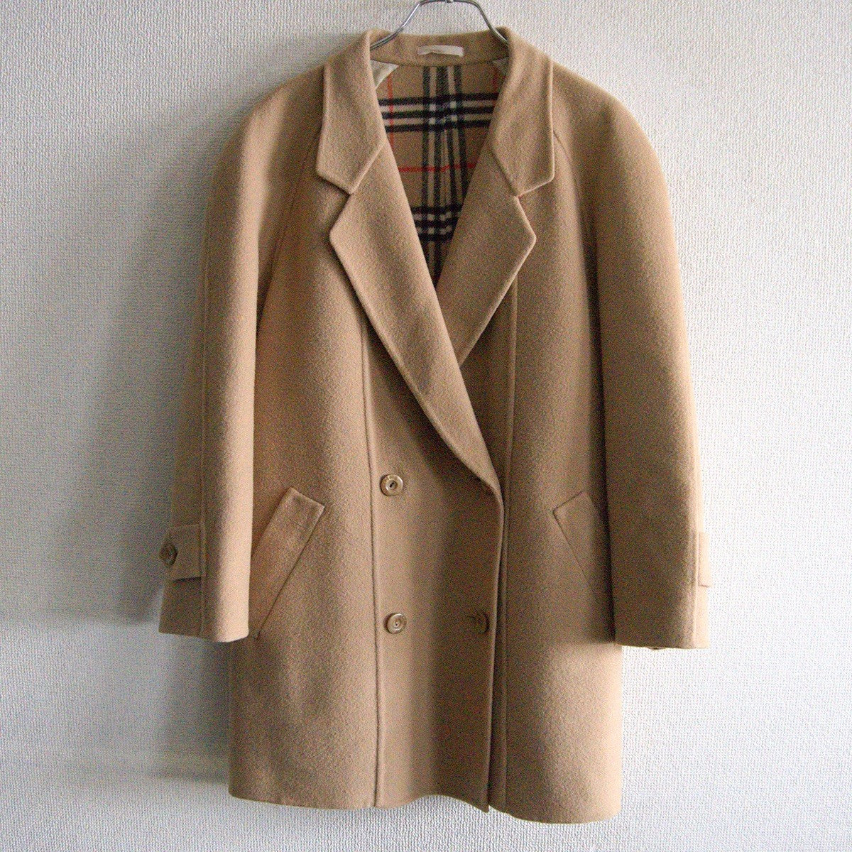BURBERRYS Wool Chester Coat Size L