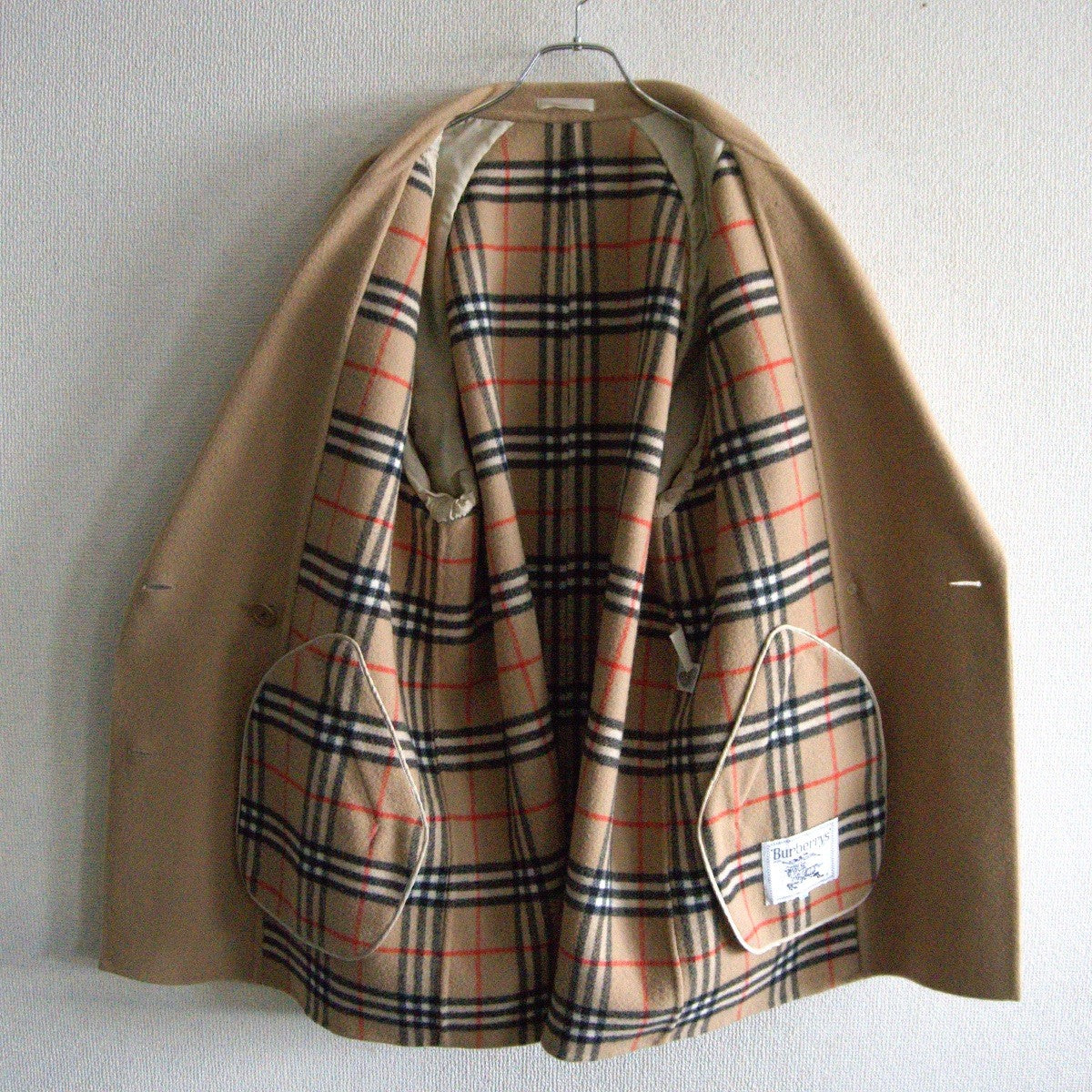 BURBERRYS Wool Chester Coat Size L