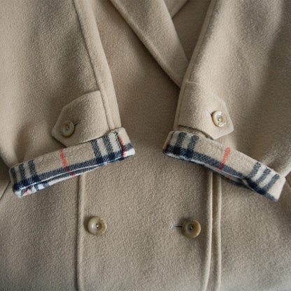 BURBERRYS Wool Chester Coat Size L