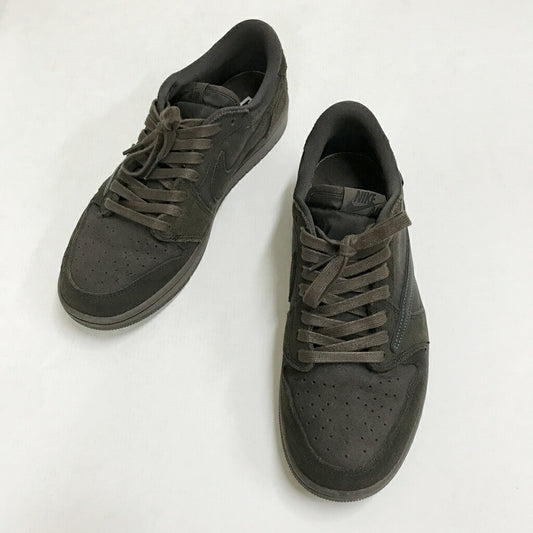 NIKE x Travis Scott Air Jordan 1 Low OG SP Brown Sneakers Size 27