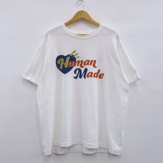 HUMAN MADE Graphic Logo T-Shirt White Size 2XL