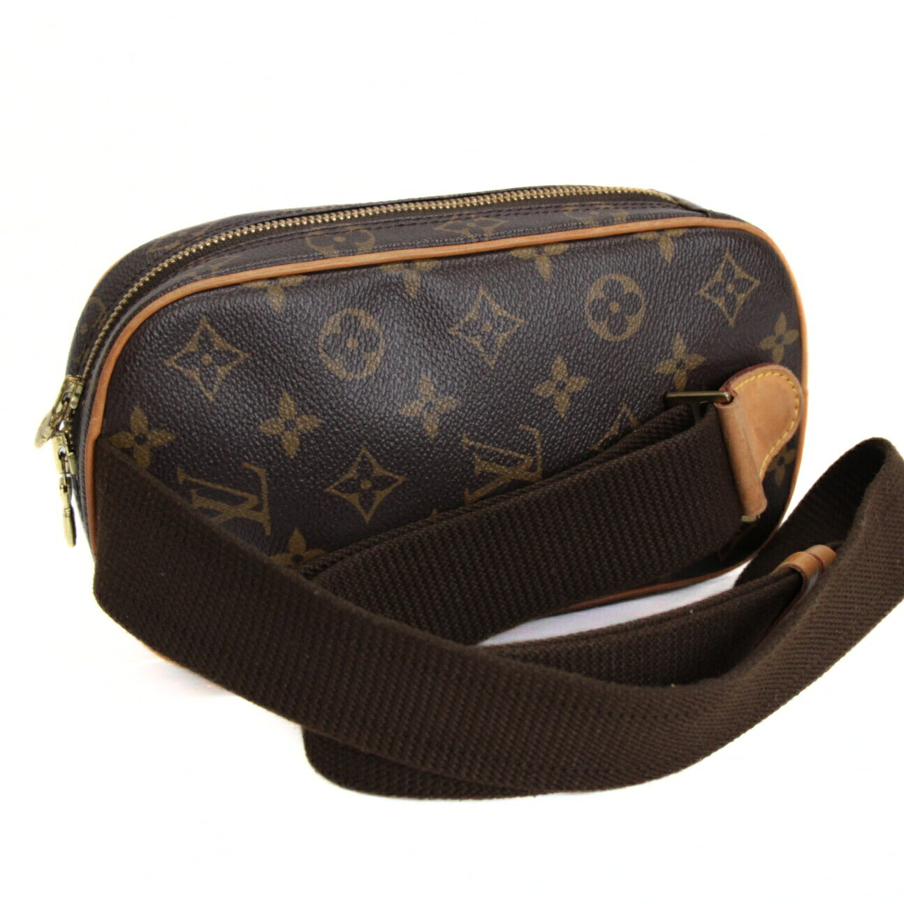 Louis Vuitton Pochette Gange Bag Brown Size ONE SIZE
