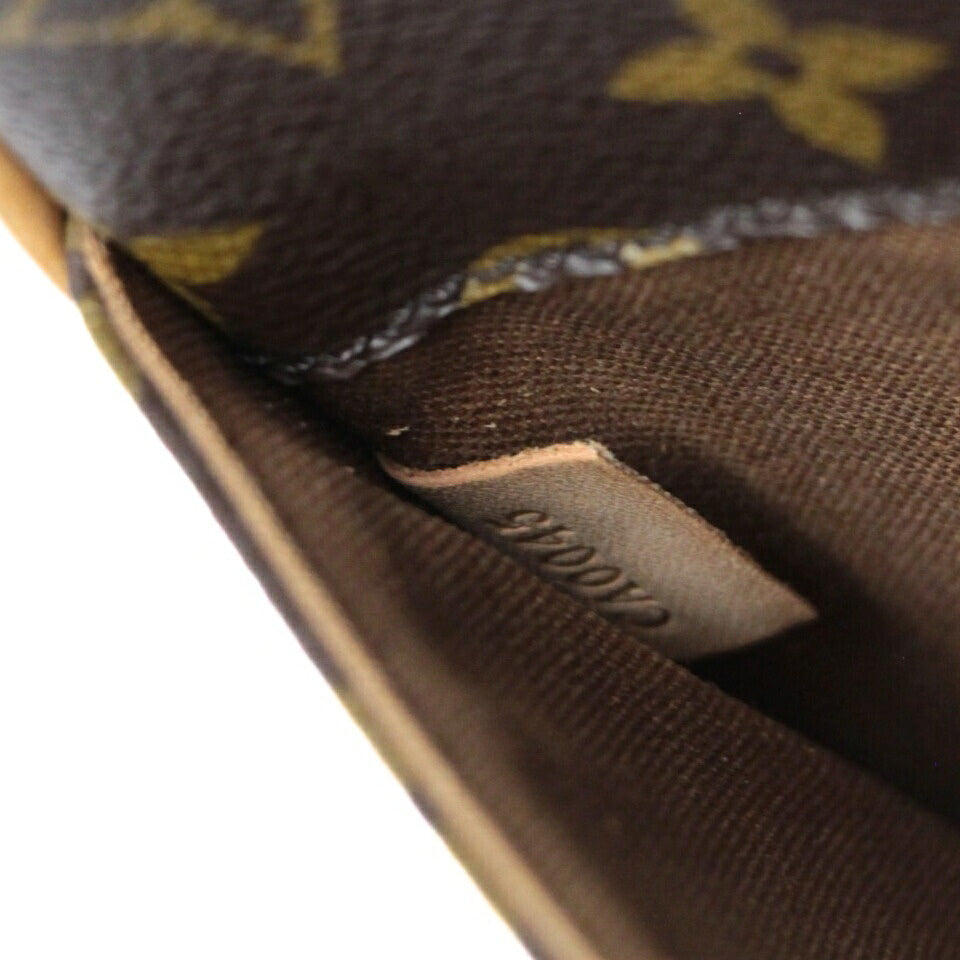 Louis Vuitton Pochette Gange Bag Brown Size ONE SIZE