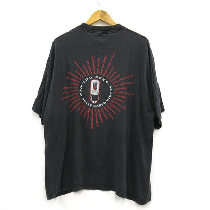 LOU REED '96 Hooky Wooky World Tour T-Shirt Black