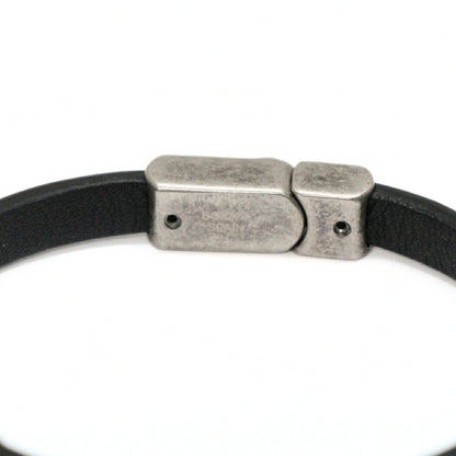 Louis Vuitton Flower Edge Studs Bracelet Black Size ONE SIZE