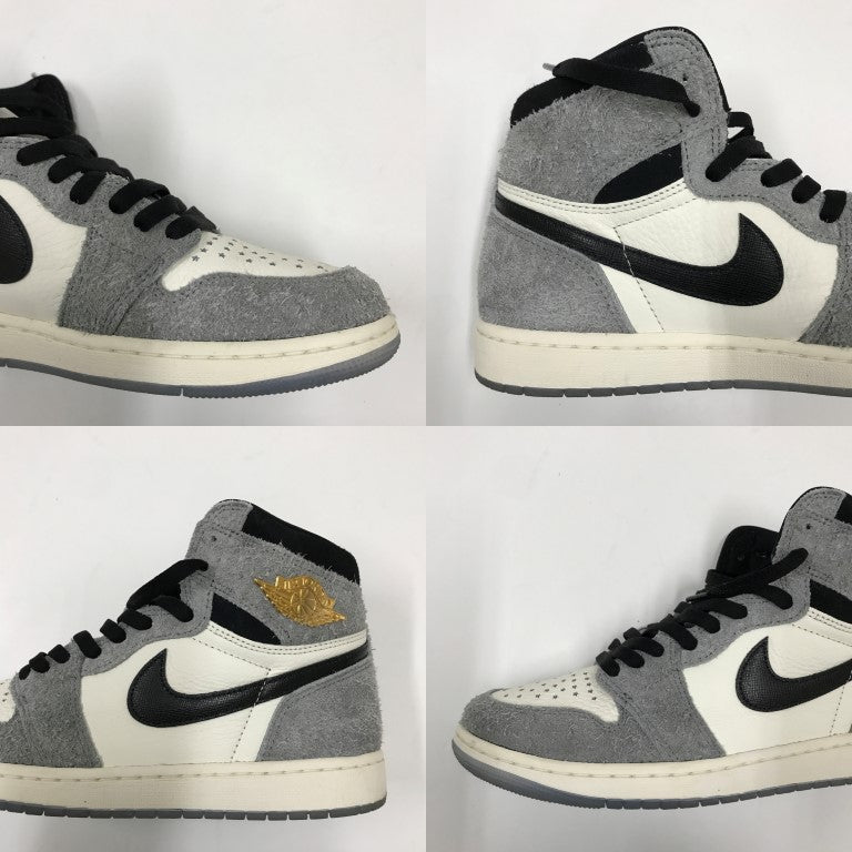 NIKE Air Jordan 1 Retro High OG Cool Grey Sneakers Size 27