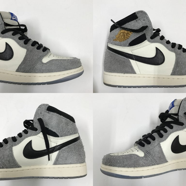 NIKE Air Jordan 1 Retro High OG Cool Grey Sneakers Size 27