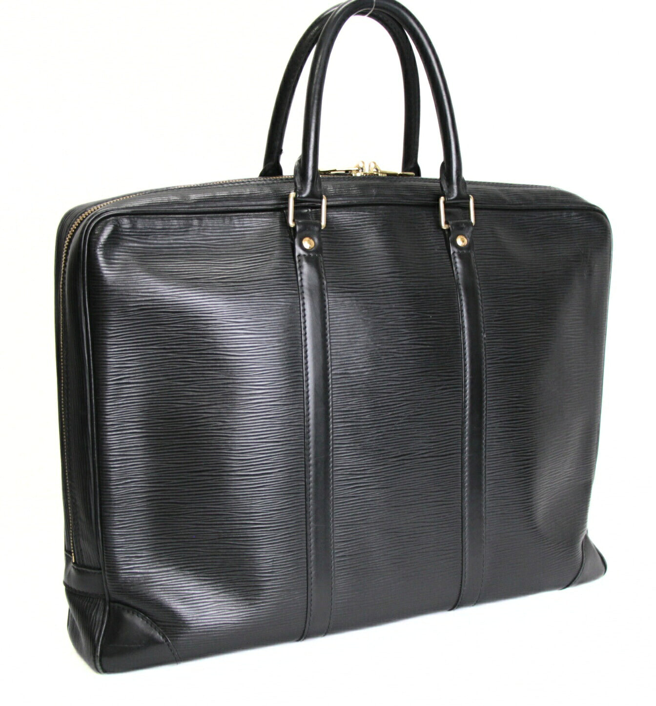 Louis Vuitton Epi Porte Briefcase Black Size ONE SIZE