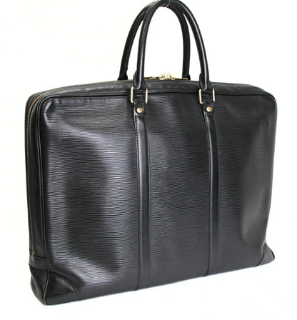 Louis Vuitton Epi Porte Briefcase Black Size ONE SIZE