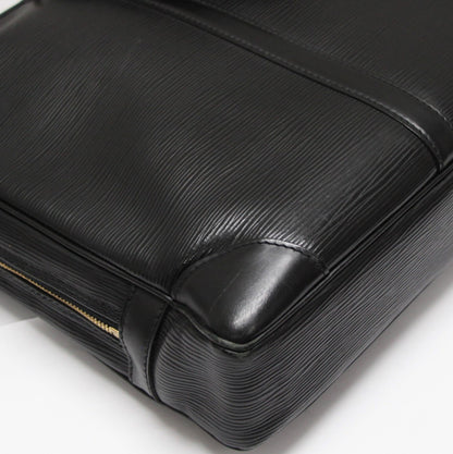 Louis Vuitton Epi Porte Briefcase Black Size ONE SIZE