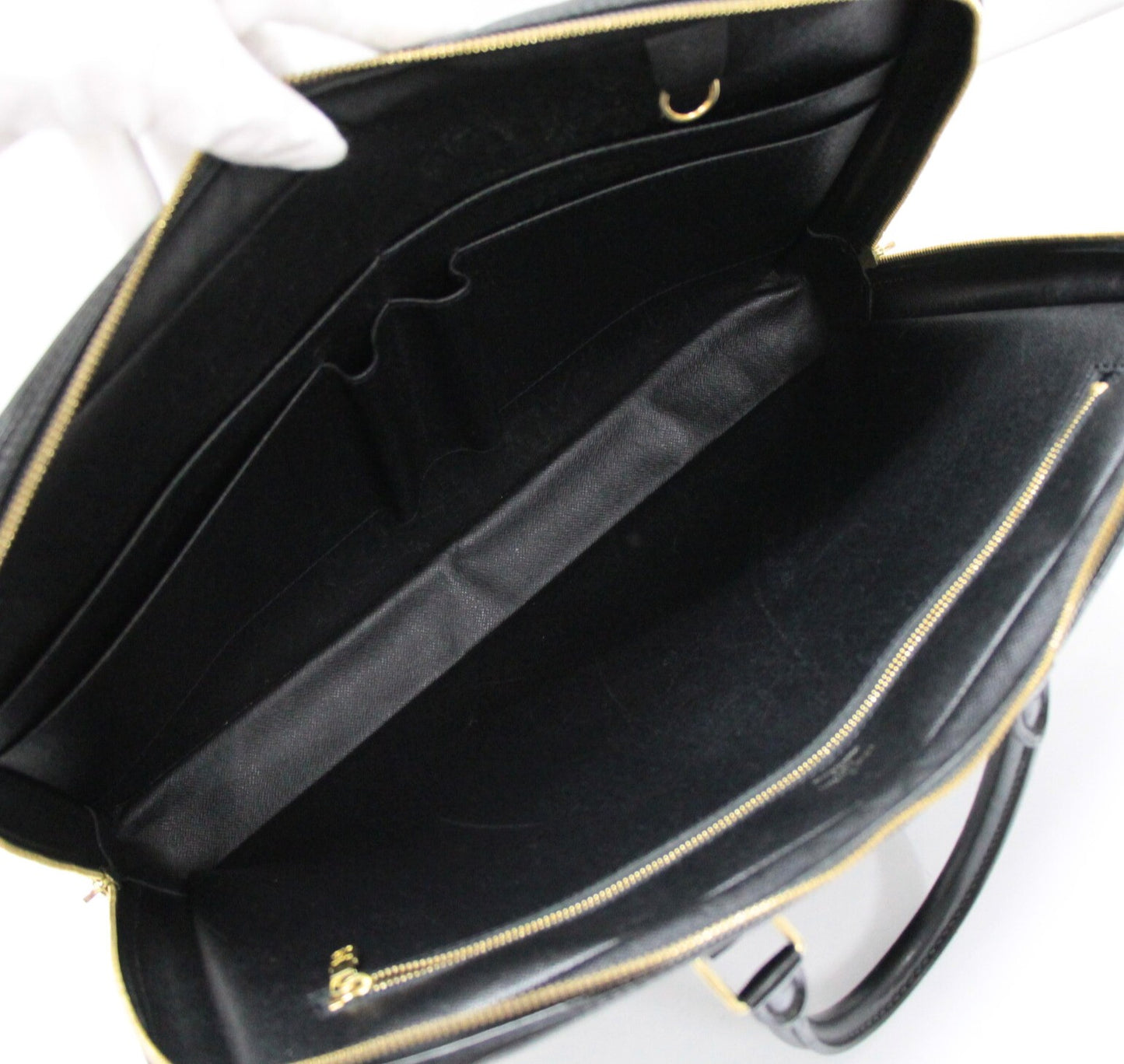 Louis Vuitton Epi Porte Briefcase Black Size ONE SIZE