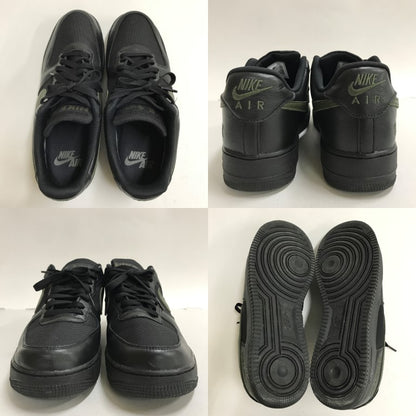 Nike LOW GORE-TEX Air Force 1 Black Khaki Sneakers Size 30
