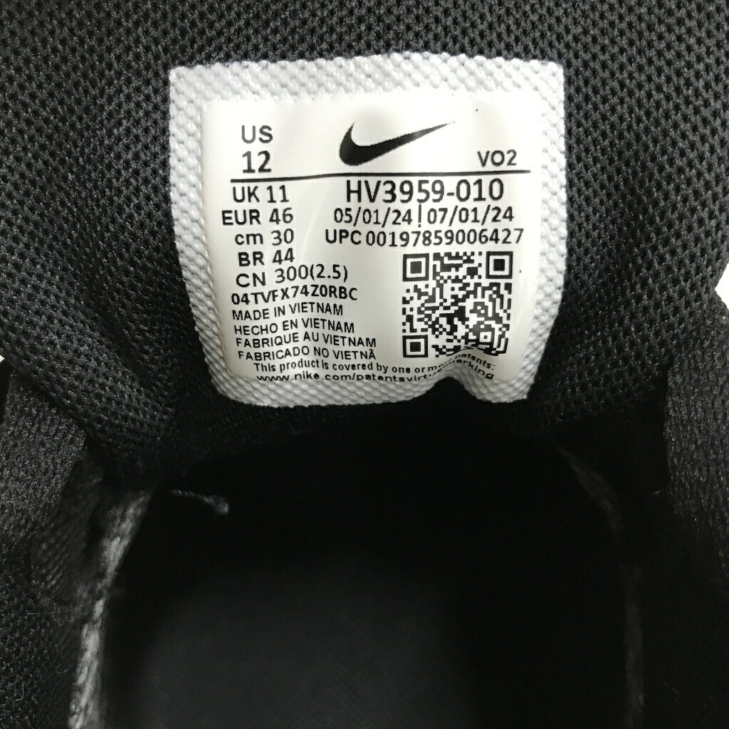 Nike LOW GORE-TEX Air Force 1 Black Khaki Sneakers Size 30
