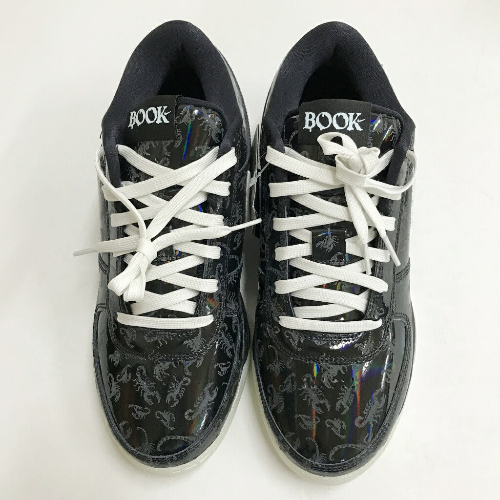 NIKE Book 1 Scorpion Black White Sneakers Size 28