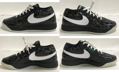 NIKE Book 1 Scorpion Black White Sneakers Size 28