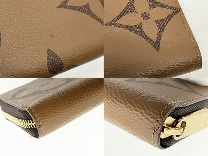 Louis Vuitton Monogram Giant Wallet Brown