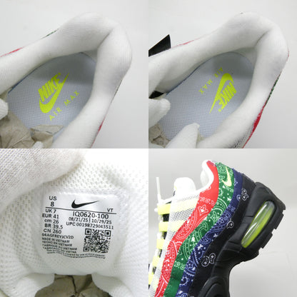 NIKE AIR MAX 95 SP Paisley Big Bubble Sneakers Size 26.0