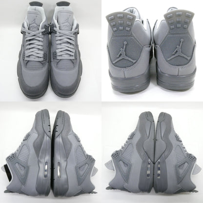 NIKE AIR JORDAN 4 Paris Olympics Sneakers Gray Size 28.0
