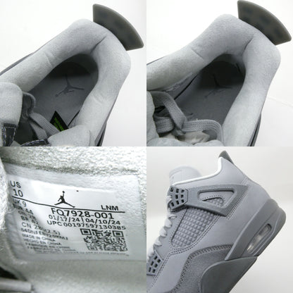 NIKE AIR JORDAN 4 Paris Olympics Sneakers Gray Size 28.0