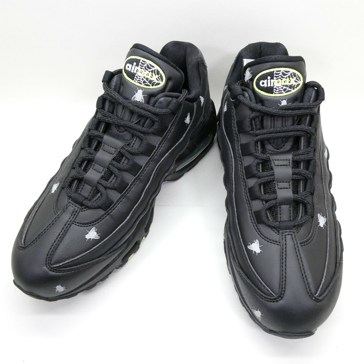 NIKE AIR MAX 95 PRM Houseflies Yellow Sneakers Size 26.0