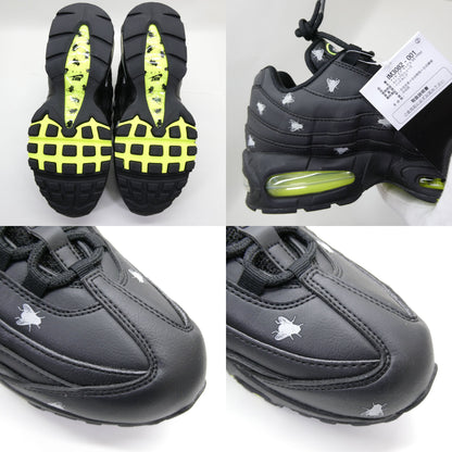 NIKE AIR MAX 95 PRM Houseflies Yellow Sneakers Size 26.0