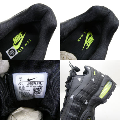NIKE AIR MAX 95 PRM Houseflies Yellow Sneakers Size 26.0