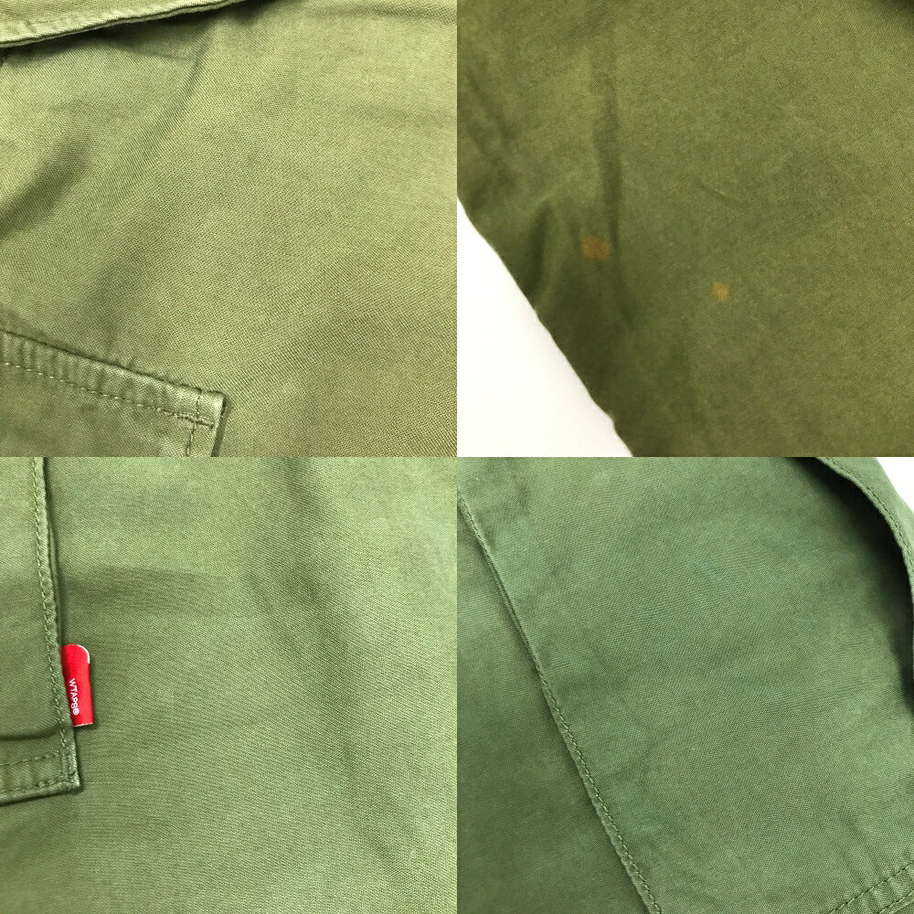WTAPS Cargo Cotton Satin Trousers Olive Khaki Size 2