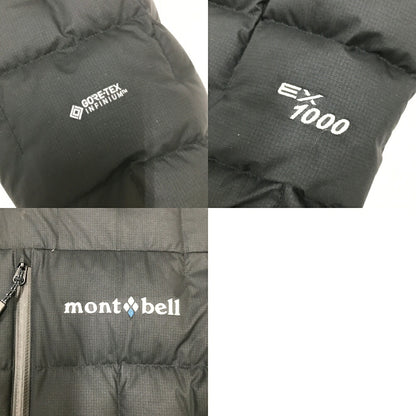 XL Mont-Bell Ignis Down Parka Hoodie Black Size XL