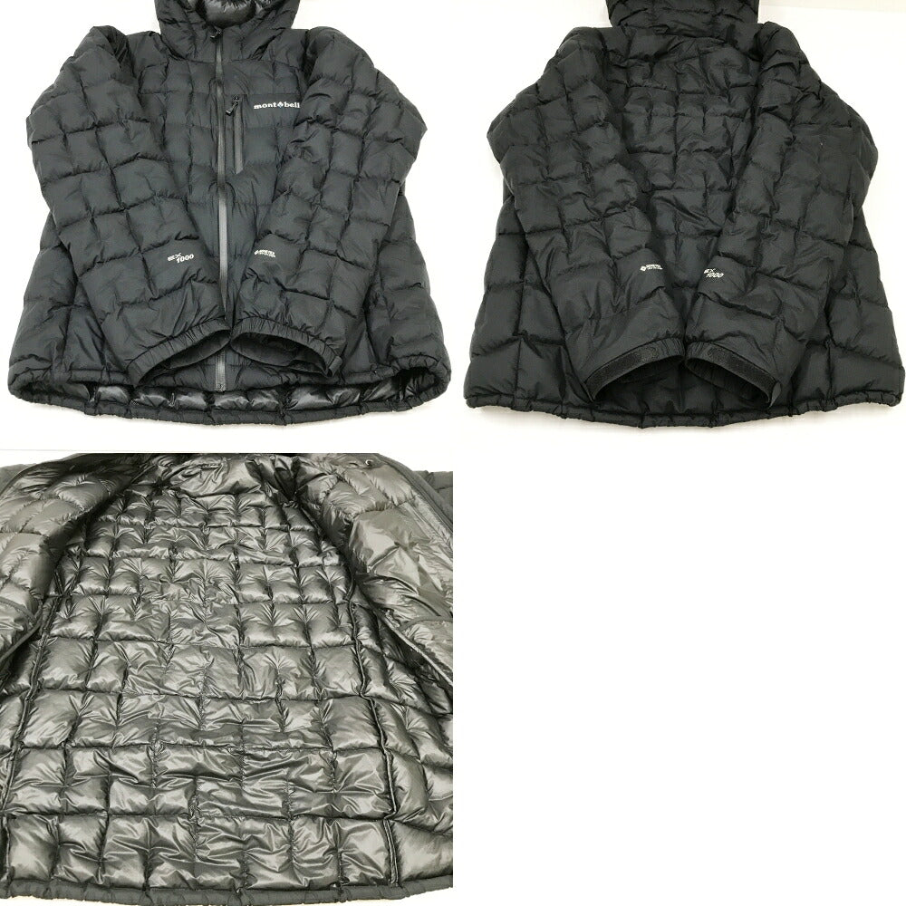 XL Mont-Bell Ignis Down Parka Hoodie Black Size XL