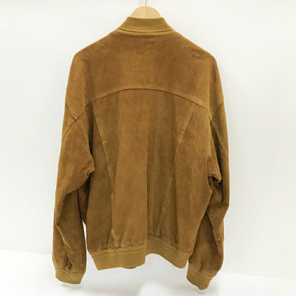 VERA PELLE Suede Leather Balstar Jacket Brown