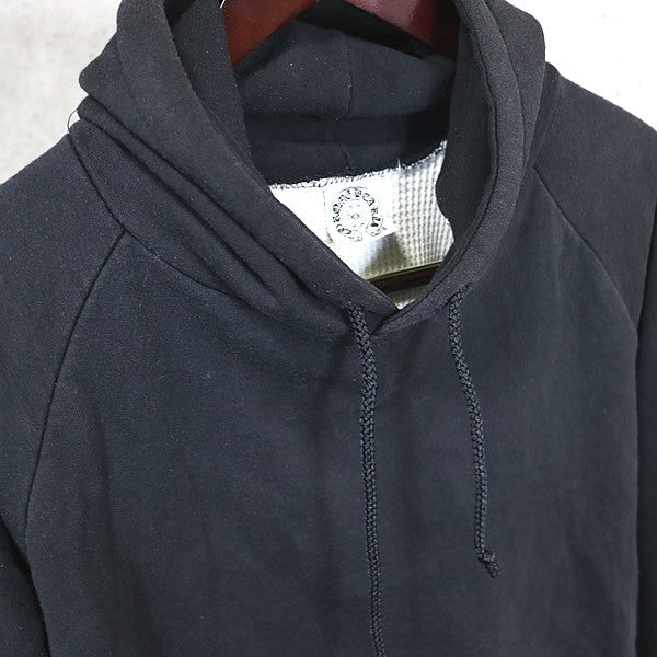 CHROME HEARTS Vintage Thermal Lined Hoodie Black Size M
