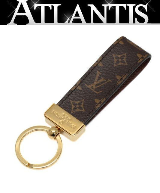Louis Vuitton Monogram Key Holder Bag Charm Brown
