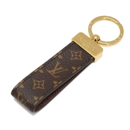 Louis Vuitton Monogram Key Holder Bag Charm Brown
