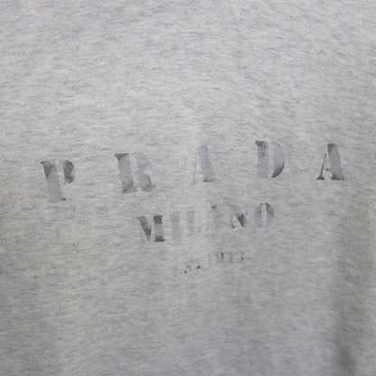 PRADA Vintage Beige Logo Hoodie Size M
