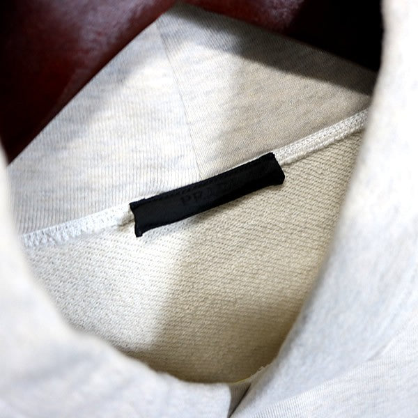 PRADA Vintage Beige Logo Hoodie Size M