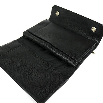 CHROME HEARTS Wave Cross Button Leather Size ONE SIZE