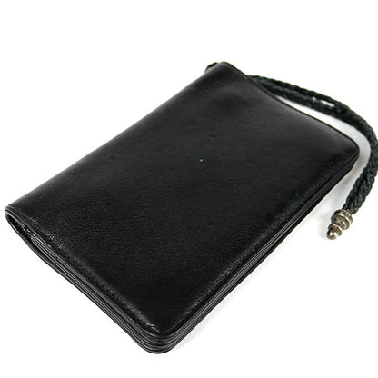 CHROME HEARTS 2-Zip Cross Button Leather Size ONE SIZE
