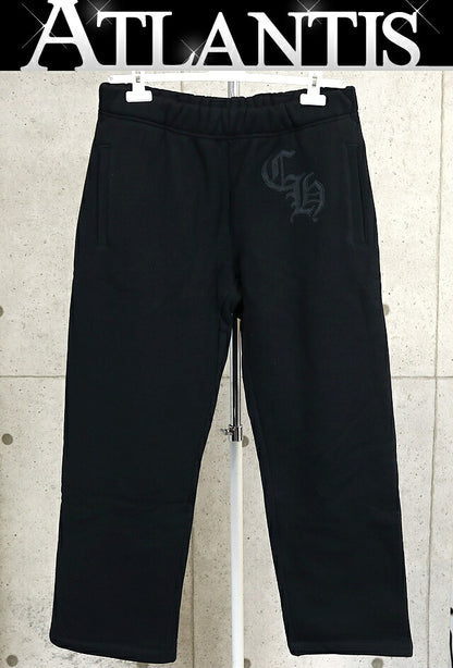 CHROME HEARTS 7-11 CH Logo Sweatpants Black Size L