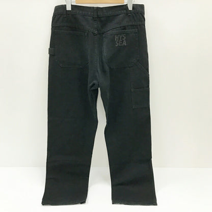 HYSTERIC GLAMOUR x Wind And Sea Logo Pants Black Size M