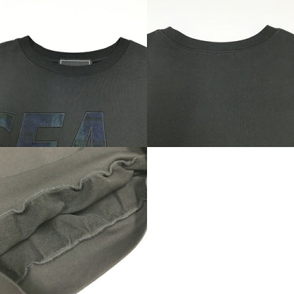 JOHNSON WOOLEN MILLS x WIND AND SEA Sweatshirt Black Size M