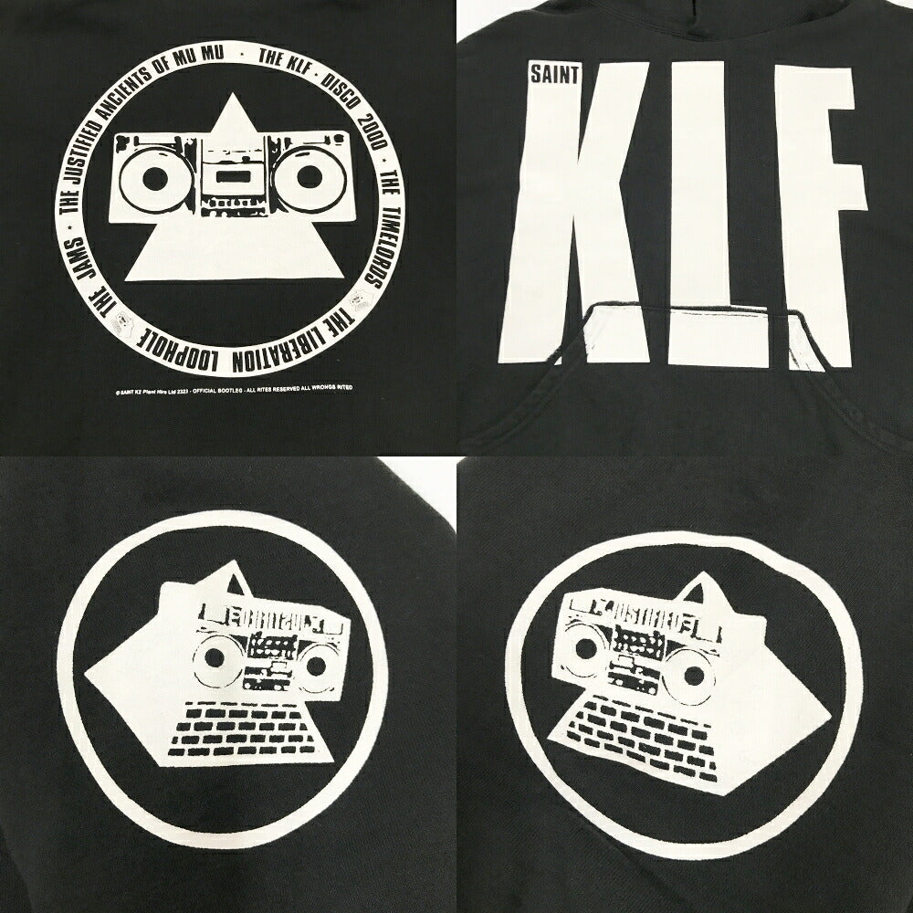 SAINT MICHAEL KLF Hoodie Black Size XL