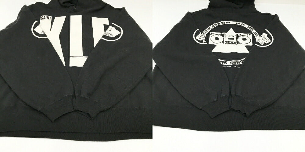 SAINT MICHAEL KLF Hoodie Black Size XL