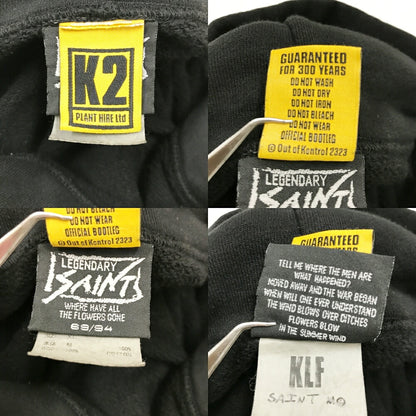 SAINT MICHAEL KLF Hoodie Black Size XL