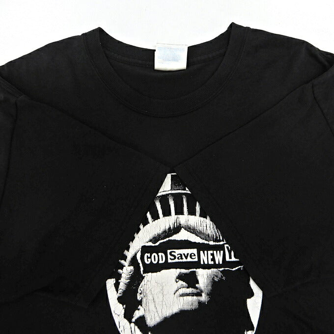 Hanes Heavyweight 50/50 Print T-Shirt Black Size L