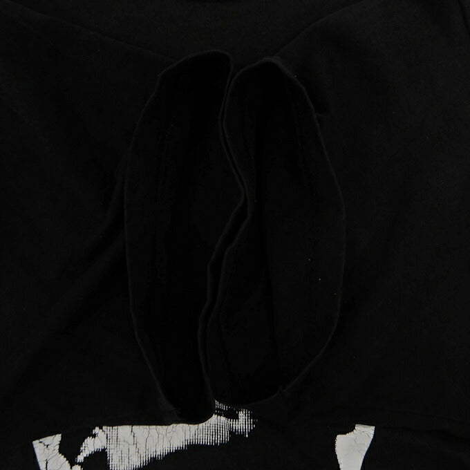 Hanes Heavyweight 50/50 Print T-Shirt Black Size L