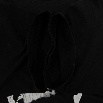 Hanes Heavyweight 50/50 Print T-Shirt Black Size L